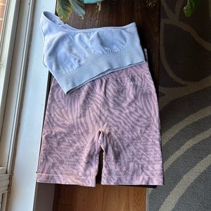 Animal Print AYBL Shorts & Prozis Bra Set